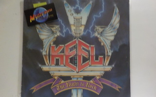 KEEL - THE RIGHT TO ROCK EX+/EX+ HOL 1986 LP
