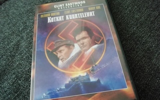 DVD Kotkat kuuntelevat (Clint Eastwood)