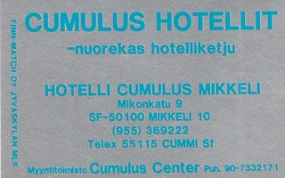 Mikkeli. Hotelli Cumulus    b372