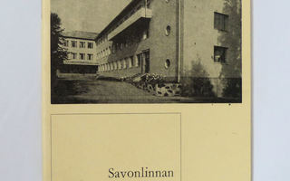 Savonlinnan Kauppaoppilaitos 1970 -1971 Toimintakertomus