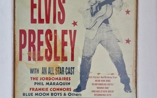 The Elvis Presley Show - rusty tin sign
