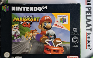 Mario Kart 64 (CIB) (UKV) N64 (Käytetty)