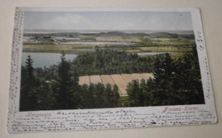 Kangasala, näkymä Keisarinharjulta, väripk, p. 1902