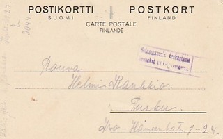 Postikortti, Sensuuriajan kortti, 21.3.1940