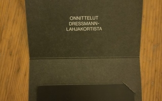 Dressmann lahjakortti 130€ Liike tai nettikauppa *Osta Heti*