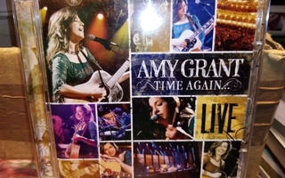 CD + DVD :  AMY GRANT : TIME AGAIN... LIVE ( SIS POSTIKULU)