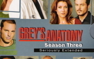 Grey's Anatomy – Greyn anatomia season 3 • 7×DVD R2