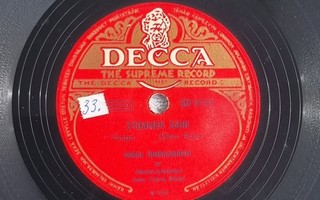 Savikiekko 1952 - Erkki Junkkarinen - Decca SD 5172