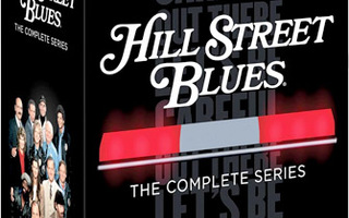 Hill Street Blues, koko kultti sarja kaudet 1-7, R1 Box RARE