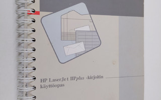 HP LaserJet IIP plus -kirjoitin : käyttöopas