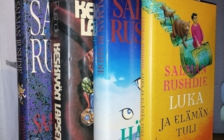 Salman Rushdie x4 - Häpeä & Saatanalliset & Keskiyön & Luka