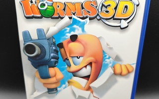 Worms 3D - Ps2 peli