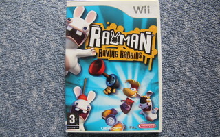 Wii : Rayman Raving Rabbits [se ensimmäinen]