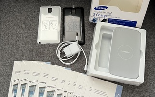Genuine Samsung Galaxy Note3 S charger Kit, covers and cases