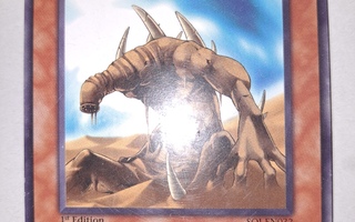 1996 Yu-Gi-Oh Sand Moth card