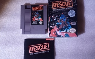 Nes Rescue The Embassy Mission Usa CIB