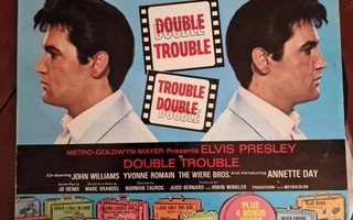 Elvis - Double Trouble Vinyyli LP vintage