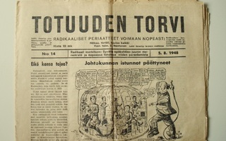 Totuuden torvi -lehti 5.8.1948