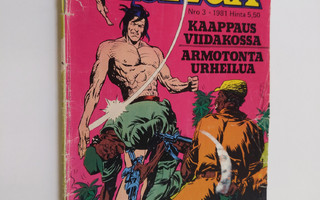 Edgar Rice Burroughs : Tarzan nro 3/1981