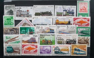 JUNAT postimerkkejä o 25 kpl