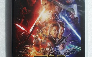 Star Wars episode 7 The Force Awakens (DVD, uusi)