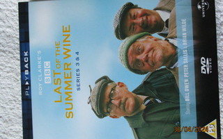 LAST OF THE SUMMER WINE SERIES 3 & 4 (4 x DVD) VIELÄ VIRTAA