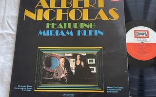 Albert Nicholas - Featuring Miriam Klein (SWING LP)