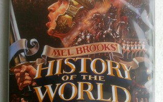 Mieletön maailmanhistoria (DVD, uusi, kotelovaurio)