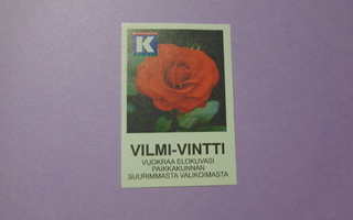 TT-etiketti K Vilmi-Vintti