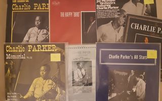 Charlie Parker LP:t 6 kpl