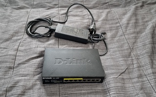 D-Link DGS-1008P/E 8-porttinen PoE kytkin