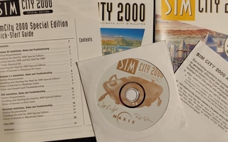 PC CD ROM: Sim City 2000 Special Edition *LISÄTTY*