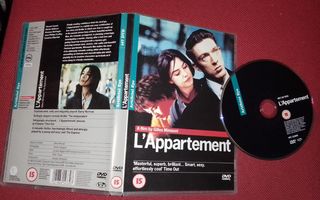 DVD L'Appartement UK Monica Bellucci , Vincent Cassel