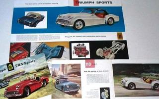 1958 Triumph TR 3 esite -  KUIN UUSI