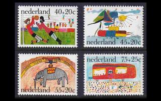 Alankomaat 1088-91 ** Voor het Kind lasten piirustuksia (197