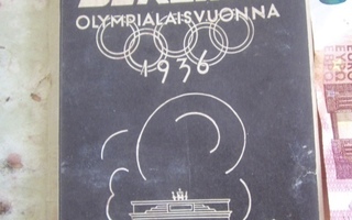 VANHA Olympialaisten Käsikirja Berliini 1936