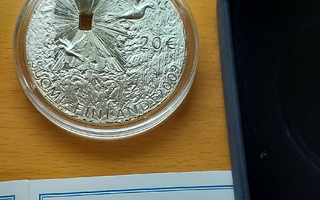 Suomi 20€ 2009, Rauha ja turvallisuus, Proof