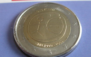 Slovenia UNC 2009 2 € juhlaraha EURO JA EMU 10 V.