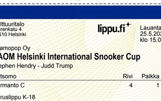 TAOM Helsinki Snooker Cup: Robert Milkins - Judd Trump