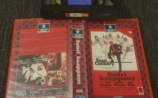 Suuri Kaappaus FiX VHS VCM Sean Connery