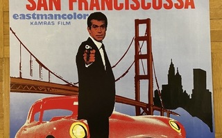 Vanha elokuvajuliste: Jerry Cotton - Sarjatulta San Fran...