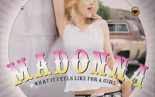 Madonna - What It Feels Like For A Girl (CD) HYVÄ KUNTO!!