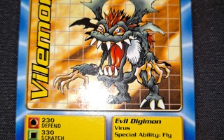 Digimon keräilykortti Vilemon