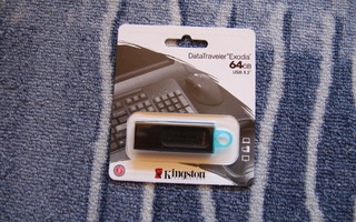 USB tikku [uusi - hyvä ja nopea, perus tikku - 64GB]