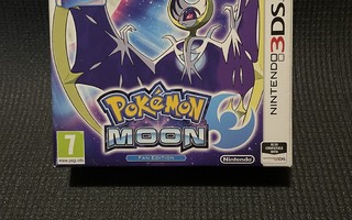 Pokemon Moon Fan Edition with Steelbook 3DS - CiB