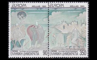 Kreikka 1829-30p ** Europa nykytaide (1993)