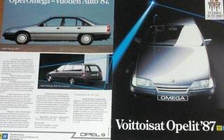 1987 Opel mallisto esite -suom - Kadett Ascona