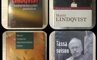 Martti Lindqvist -kirjoja [alk. 4,00€]