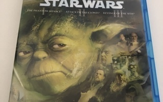 Star Wars: Osat 1, 2 ja 3 (3kpl Blu-ray elokuvia)