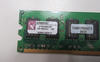Kingston 2GB PC2-5300 DDR2-667MHz KTM4982/2G ThinkCentre